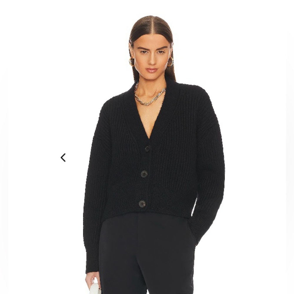 Anine Bing Maxwell Cardigan in black